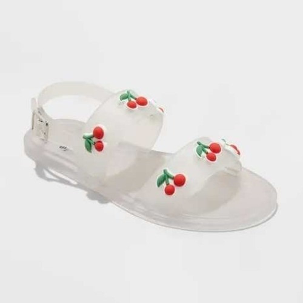 Girls' Art Class Cherry Red‎ Saniah Jelly Sandals 2 New With Tags